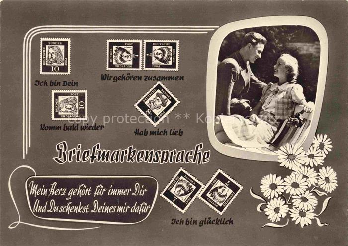 Foto Amag Nr. 9027/11 Briefmarken Sprache