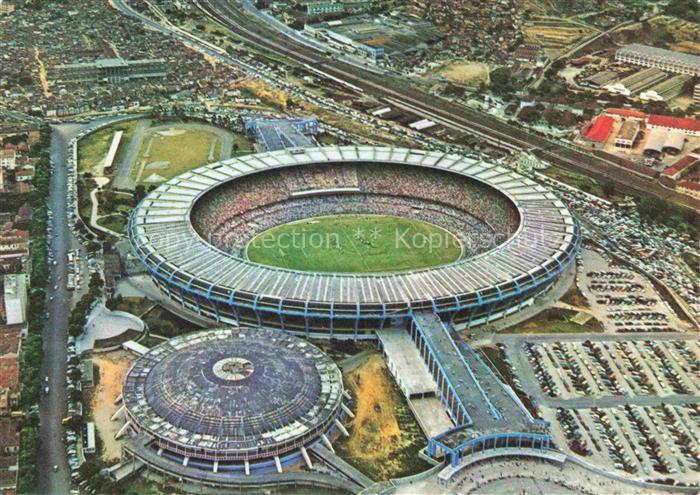 Stadion Stadium Estadio Maracana Rio de Janeiro Brasil