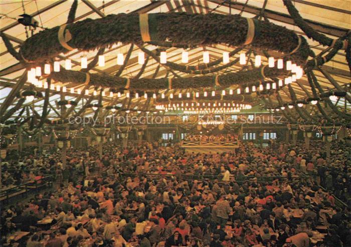 Oktoberfest Theresienwiese Muenchen Schottenhamel Festzelt Spatenbrauerei Wies'n