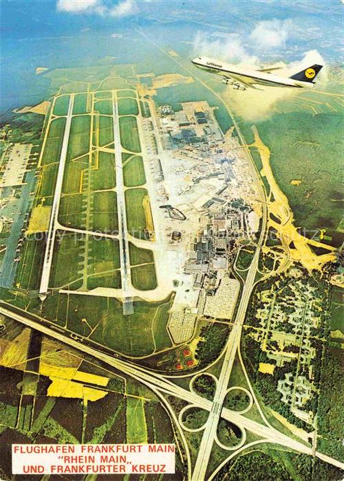 Flughafen Airport Aeroporto Frankfurt am Main Lufthansa