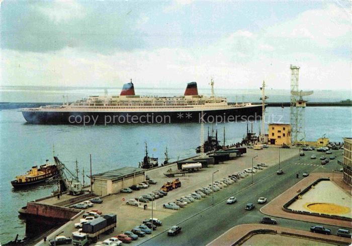 Dampfer Oceanliner le Havre le France New York
