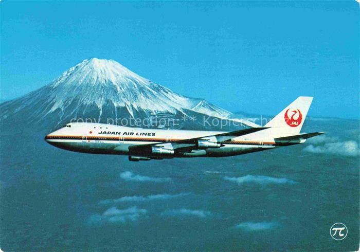 FLUGZEUGE ZIVIL Boeing 747 Japan Airlines