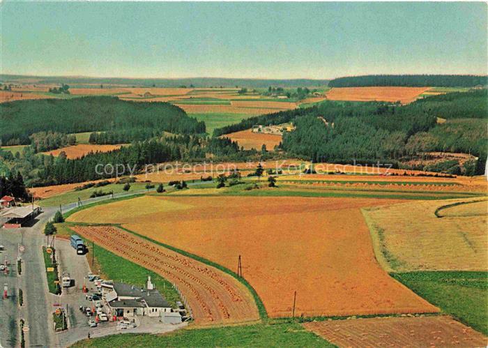 Autobahn Autostrada Autoroute Highway Rasthaus Topen am Zonenuebergang