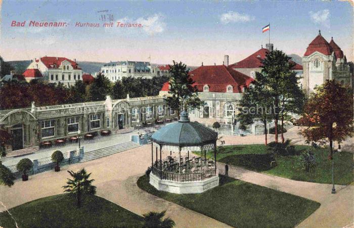 BAD NEUENAHR-AHRWEILER Kurhaus mit Terrasse und Pavillon