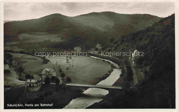 Schuld Ahr Ahrweiler Rheinland-Pfalz Fliegeraufnahme mit Hotel Restaurant Schaef
