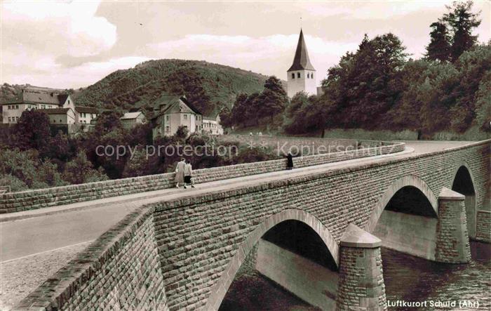 Schuld Ahr Ahrweiler Rheinland-Pfalz Bruecke ueber die Ahr