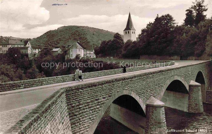 Schuld Ahr Ahrweiler Rheinland-Pfalz Bruecke ueber die Ahr