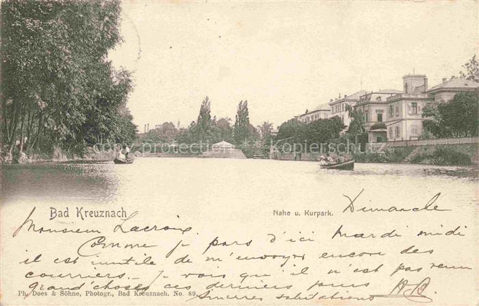 BAD KREUZNACH Nahepartie und Kurpark