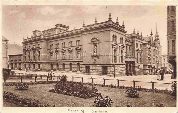 FLENSBURG  Flensborg Schleswig-Holstein Stadttheater