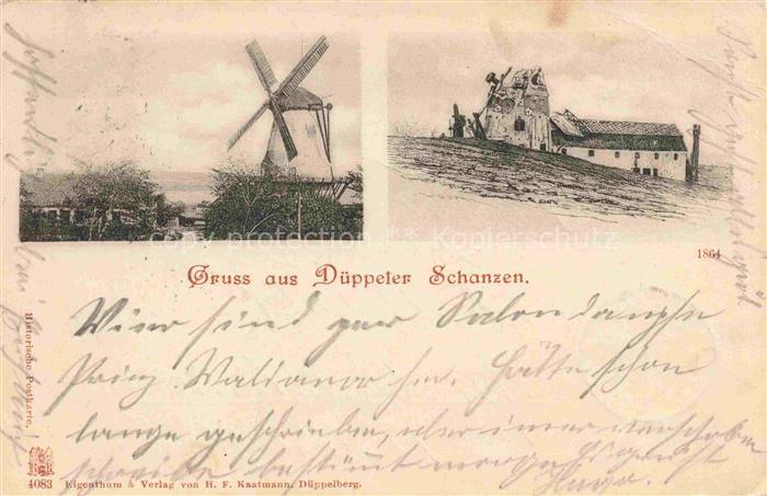 Dueppeler Schanzen Dueppeln Sonderburg DK Windmuehle