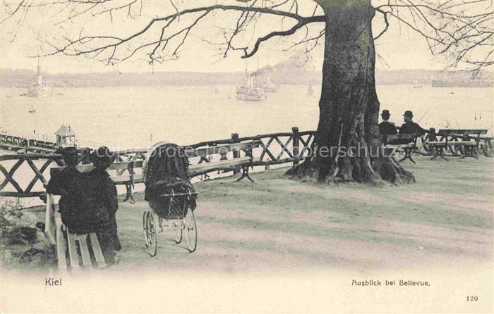 KIEL  CITY Ausblick bei Bellevue