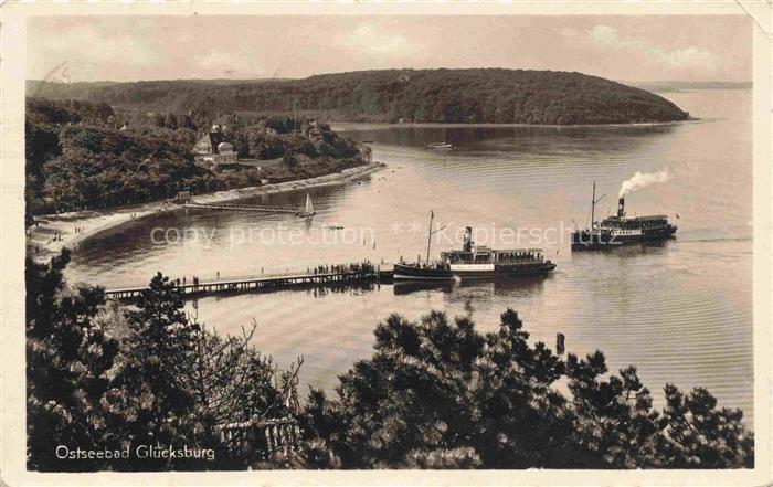 Gluecksburg  Ostseebad Flensburg Schleswig-Holstein Panorama