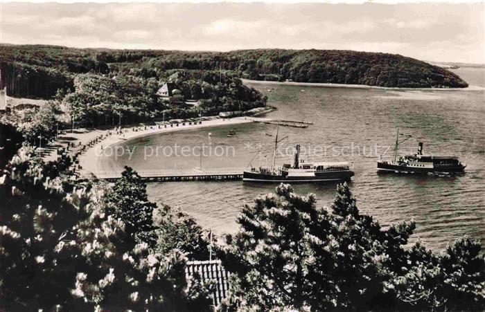 Gluecksburg  Ostseebad Flensburg Schleswig-Holstein Gluecksburger Bucht Schiffsa