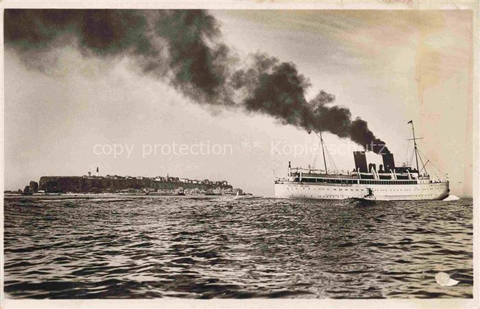 HELGOLAND Insel Schleswig-Holstein Roland vor Helgoland