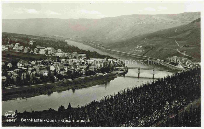 BERNKASTEL-KUES Berncastel Rheinland-Pfalz Panorama