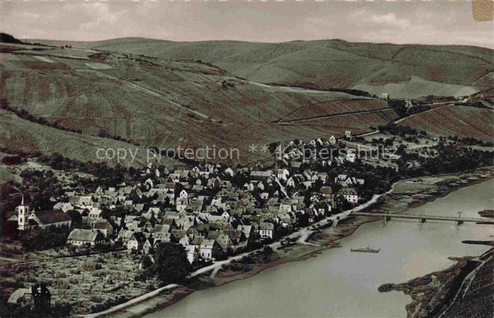 Reil Mosel Rheinland-Pfalz Fliegeraufnahme