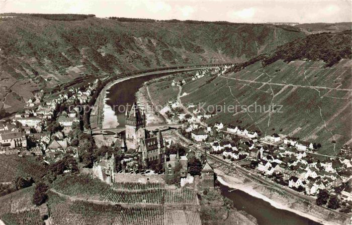 Cochem Kochem Mosel Fliegeraufnahme