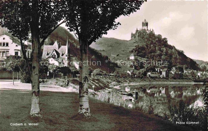 Cochem Kochem Mosel Panorama mit Schlossblick