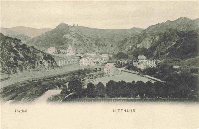 Altenahr Ahrweiler Rheinland-Pfalz Ahrtal Panorama
