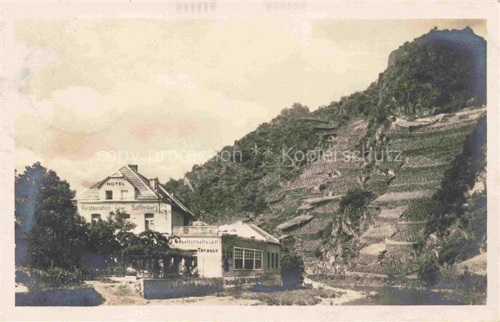 Mayschoss Ahr Rheinland-Pfalz Hotel Restaurant Zur Saffenburg