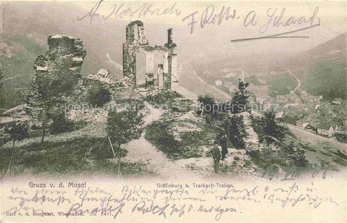 Graefinburg Traben-Trarbach Mosel Burgruine