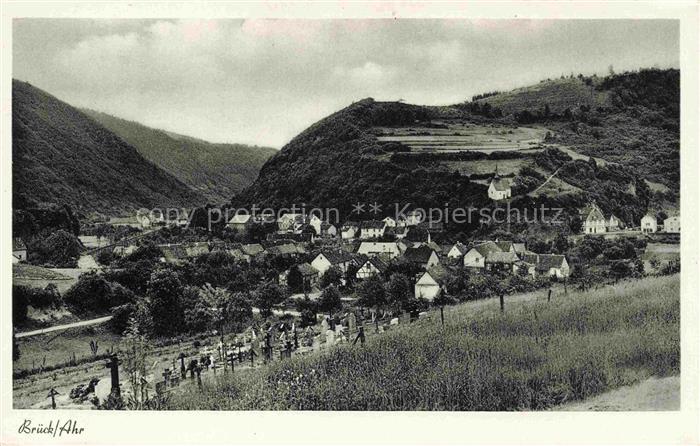 Brueck Ahr Ahrbrueck Ahrweiler Rheinland-Pfalz Panorama
