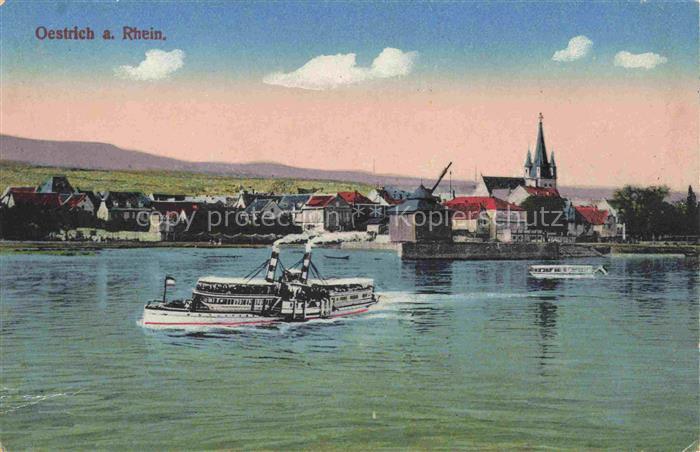 Oestrich -Winkel Rheingau Hessen Rheinpartie