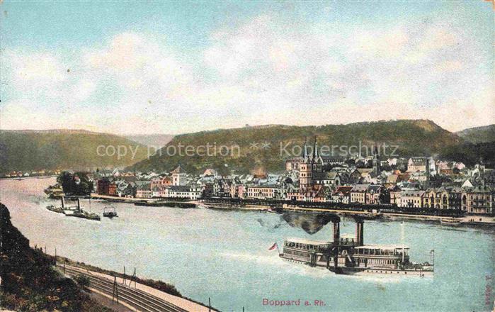 Boppard Rhein Rheinland-Pfalz Panorama