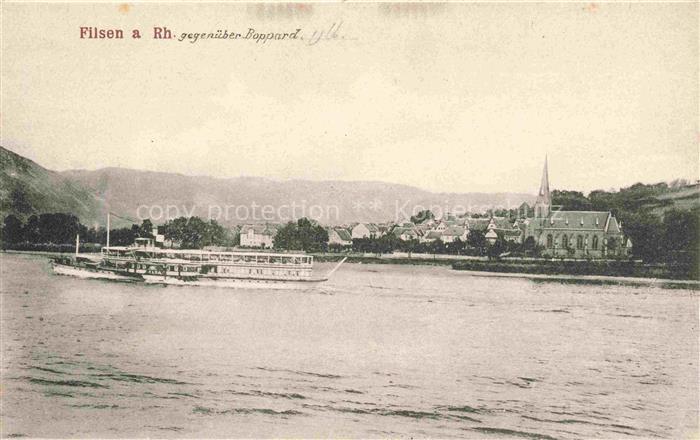 Filsen Rhein-Lahn-Kreis Rheinland-Pfalz Panorama