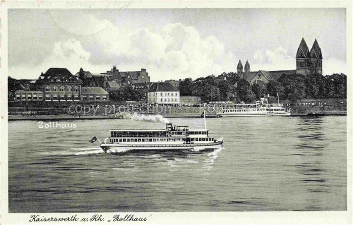 Kaiserswerth Rhein Zollhaus