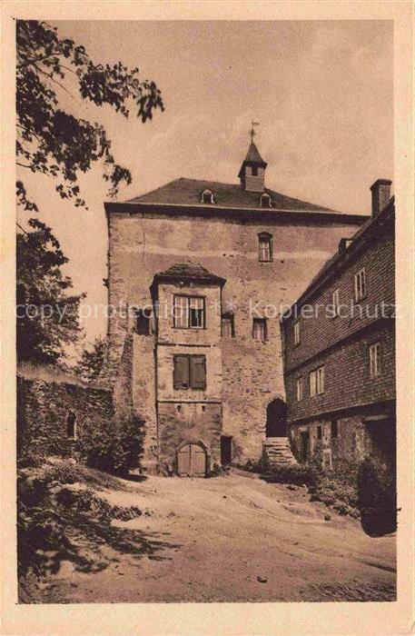 Freusburg Kirchen Sieg Rheinland-Pfalz Jugendburg Freusburg an der Sieg