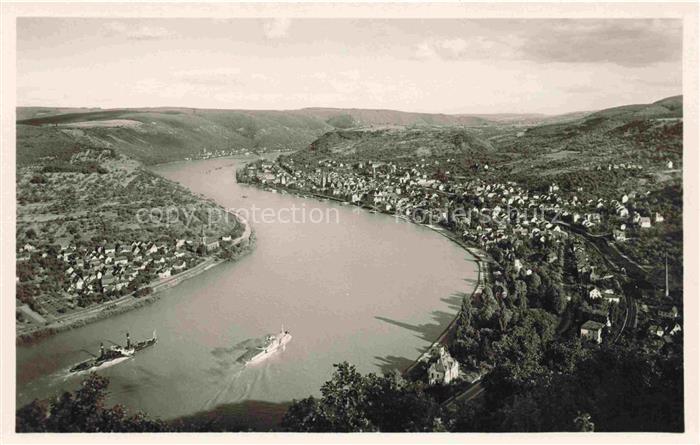 Boppard Rhein Rheinland-Pfalz Rheinpanorama