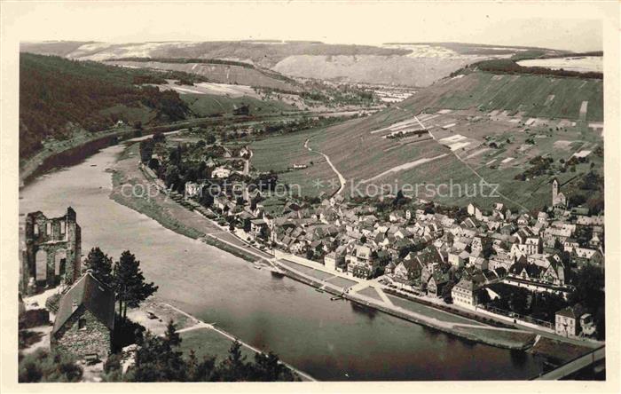 Traben-Trarbach Mosel Panorama Moselpartie