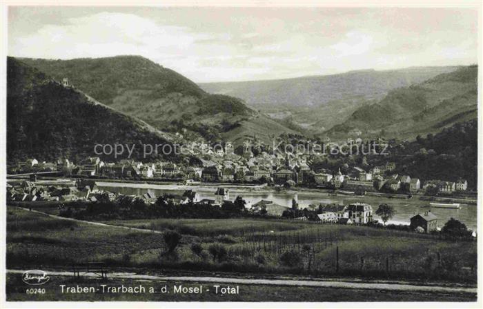 Traben-Trarbach Mosel Moselpartie Panorama