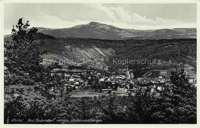 Bad Bodendorf Sinzig Ahrweiler Rheinland-Pfalz Ahrtal Panorama