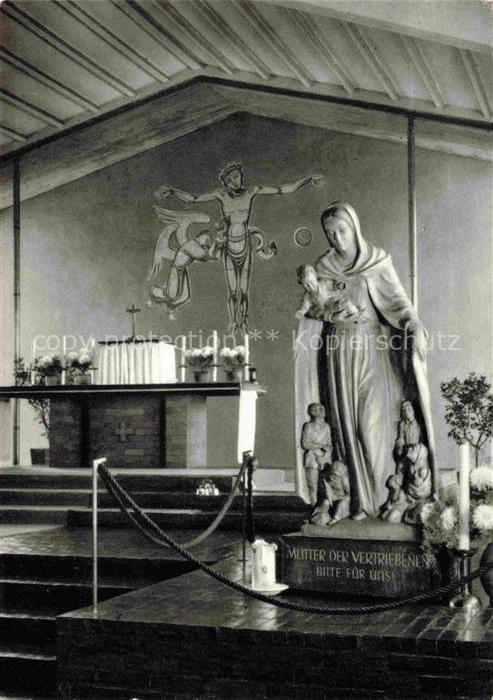 Koenigstein  Taunus Altar und Mutter der Vertriebenen aus der Kollegskirche