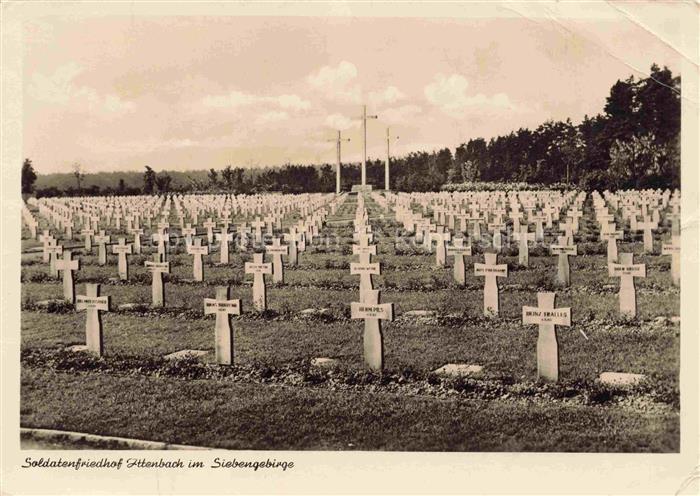 Ittenbach Koenigswinter Rhein-Sieg-Kreis NRW Soldatenfriedhof