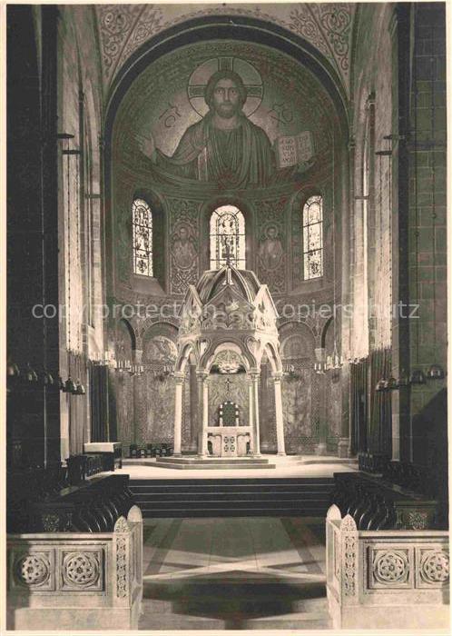 MARIA LAACH  Kloster Ostchor mit Hochaltar