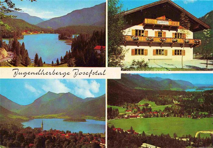 Josefstal Josefsthal Neuhaus Schliersee Bayern Jugendherberge Josefstal Seeparti
