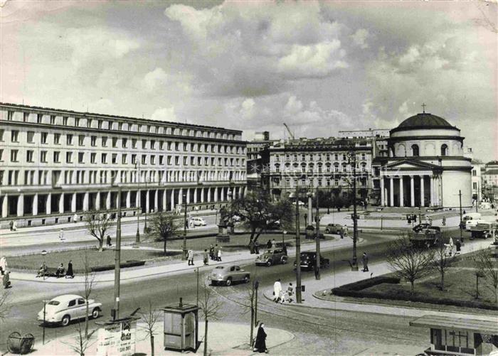 WARSZAWA Warschau PL Plac Trzech Krzyzy