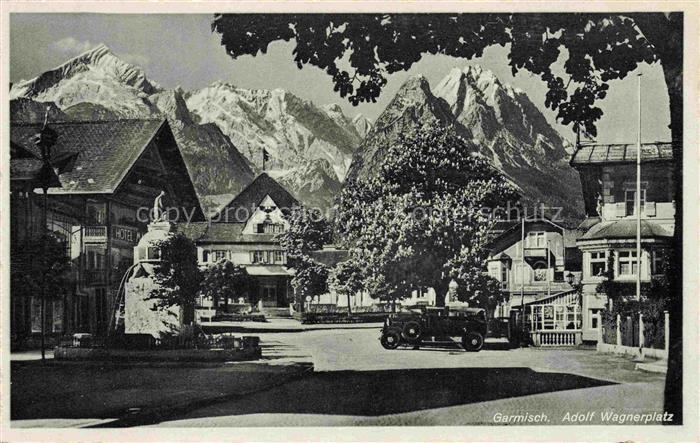 GARMISCH-PARTENKIRCHEN Bayern Adolf Wagnerplatz