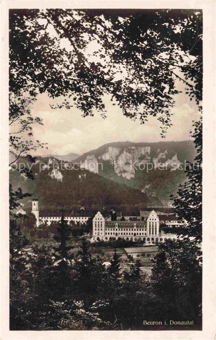 Beuron Donautal Panorama Klosteranlage