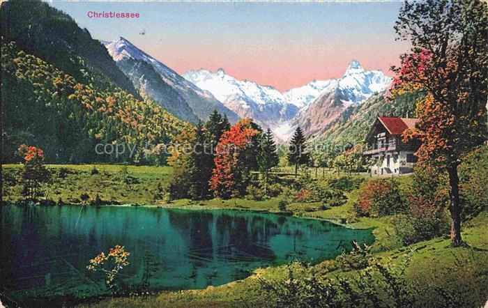 Christlessee Christelsee Oberstdorf Bayern Panorama