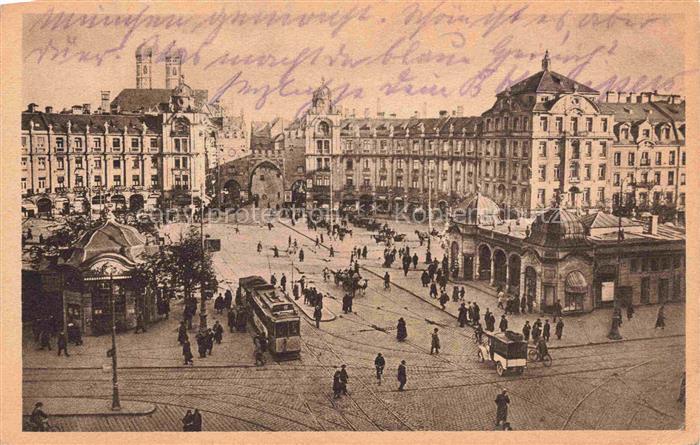 MueNCHEN  Bayern Karlstor Rondell