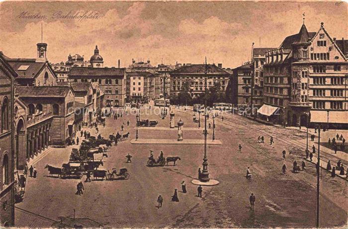 MueNCHEN  Bayern Bahnhofplatz