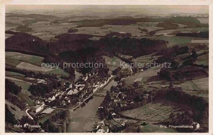 Hals  Passau Fliegeraufnahme