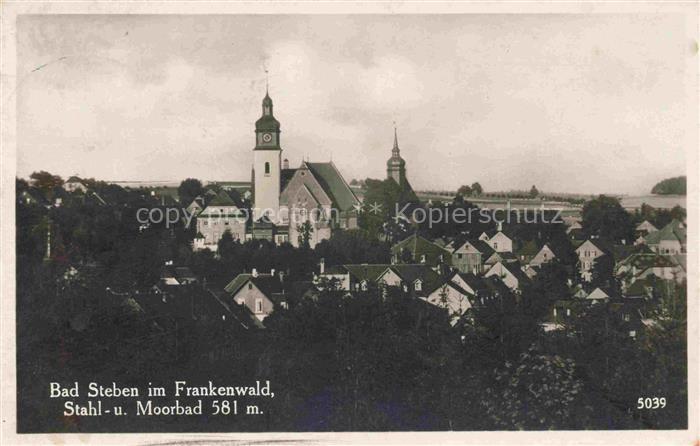 BAD STEBEN Bayern Stadtansicht