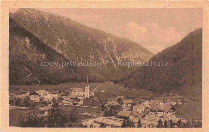 Bayrischzell Bayrisch Zell mit Traiten Panorama