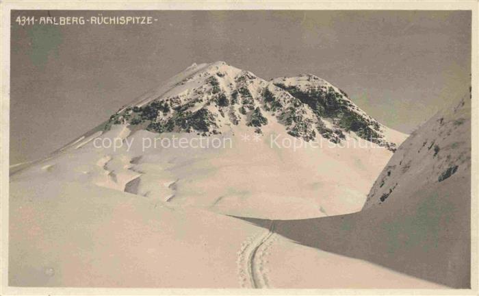 Arlberg St Anton Arlberg AT Ruechispitze