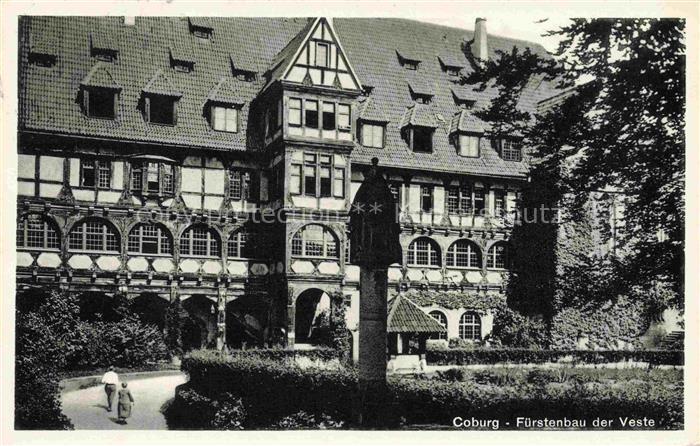 Coburg Bayern Fuerstenbau der Veste